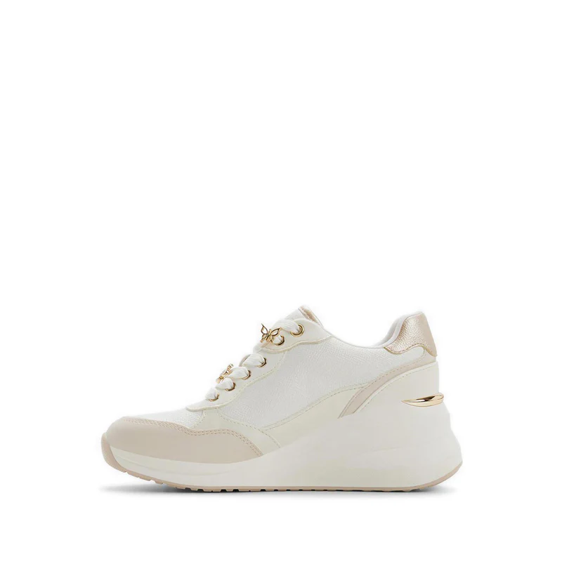 Flowergarden Women's Wedge Sneakers - White/Multi - photo 2