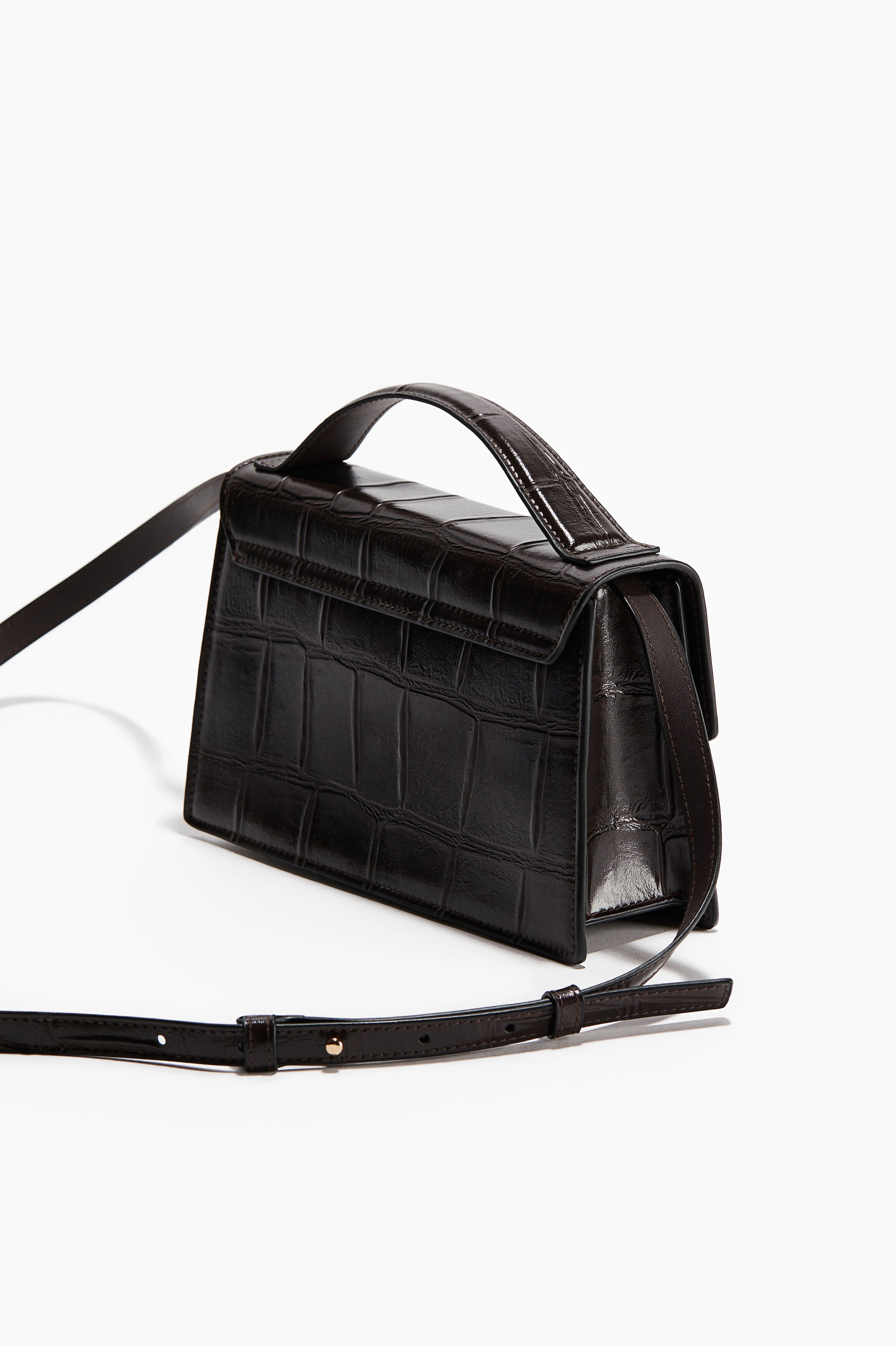 Dark Brown Crossbody Bag - photo 4