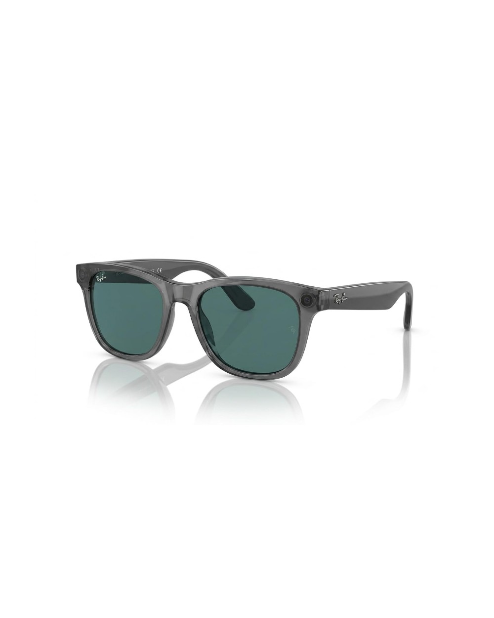 Ray-Ban Meta Headliner (Gen 2) — Shiny Asteroid Grey / Transitions Emerald - photo 1