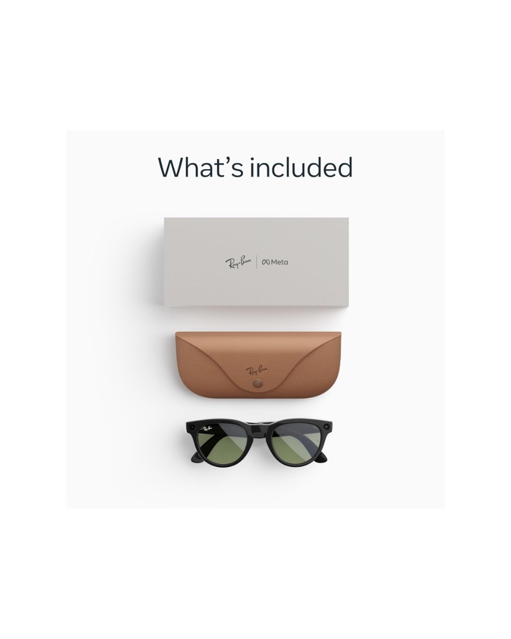 Ray-Ban Meta Headliner — Shiny Black / Green · Gen 2 - photo 2