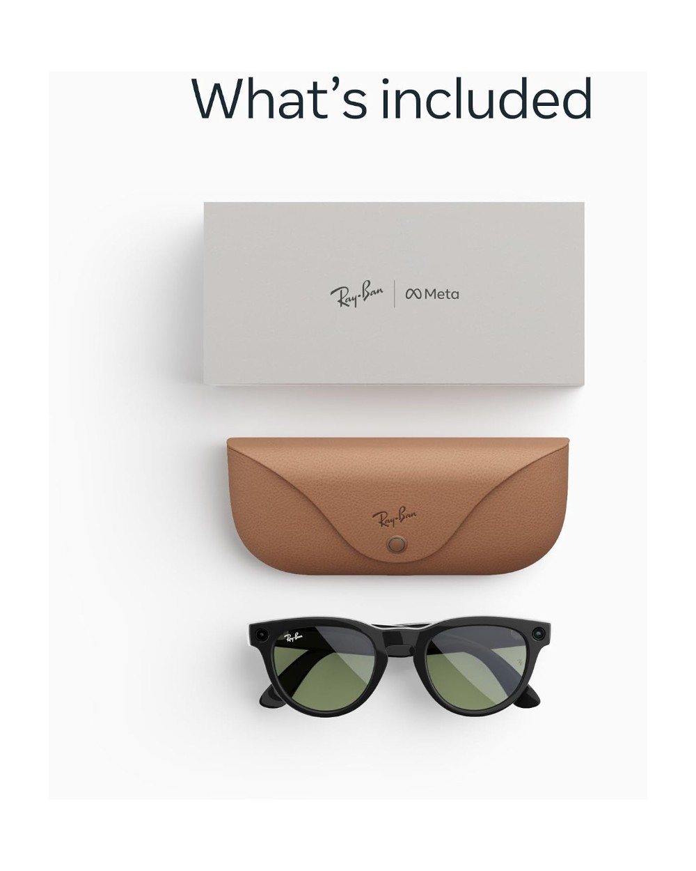 Ray-Ban Meta Headliner — Shiny Black / Green · Gen 2 - photo 2