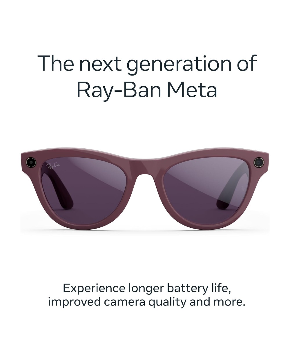 Ray-Ban Meta Skyler — Mystic Violet / Amethyst · Gen 2 - photo 1