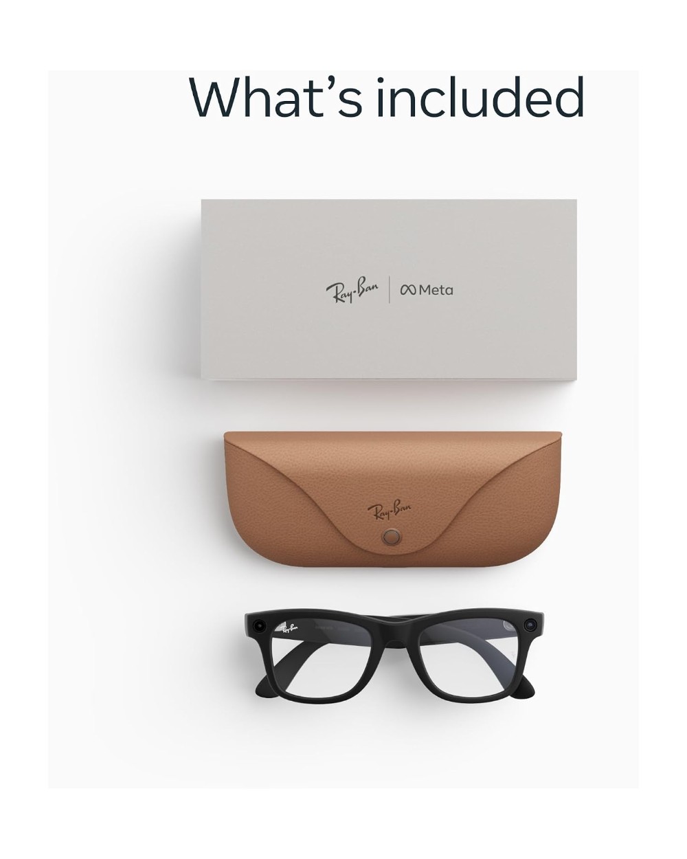 Ray-Ban Meta Wayfarer — Matte Black / Clear · Gen 2 - photo 2